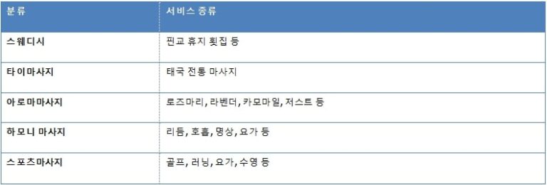 서울출장마사지table11
